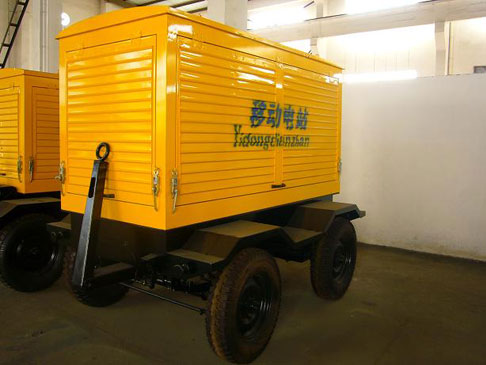 移動(dòng)拖車發(fā)電機(jī)組